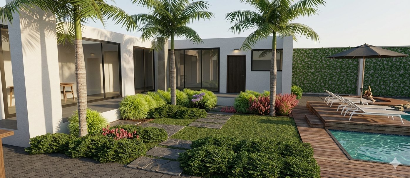 Mulayo Guesthouse landscape design